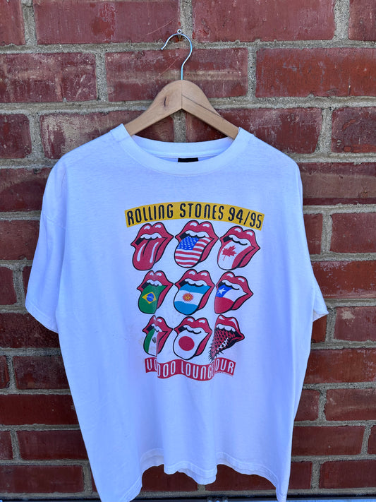Rolling Stones 94/95 Tee (White)