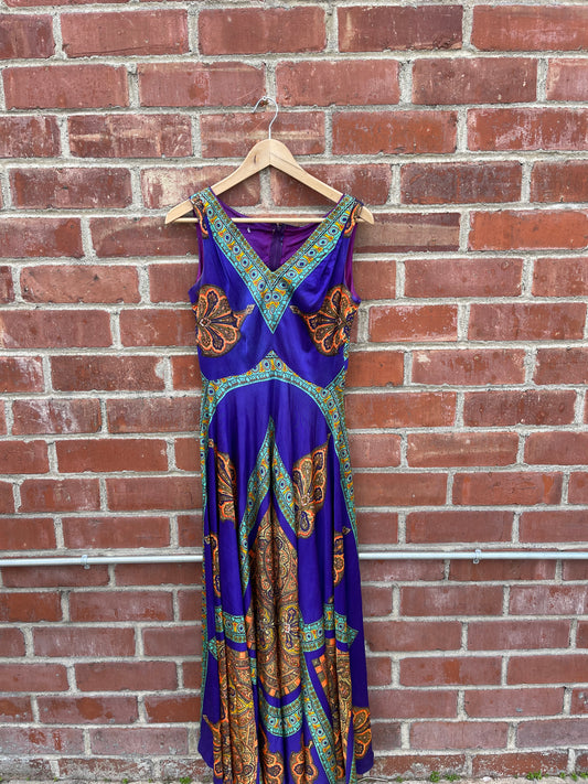 1970's Purple Dress