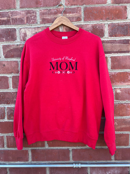 Maryland Mom Crewneck (Red)