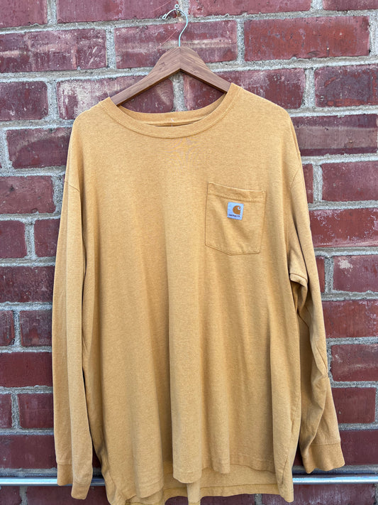 Carhartt Longsleeve Tee (Yellow)