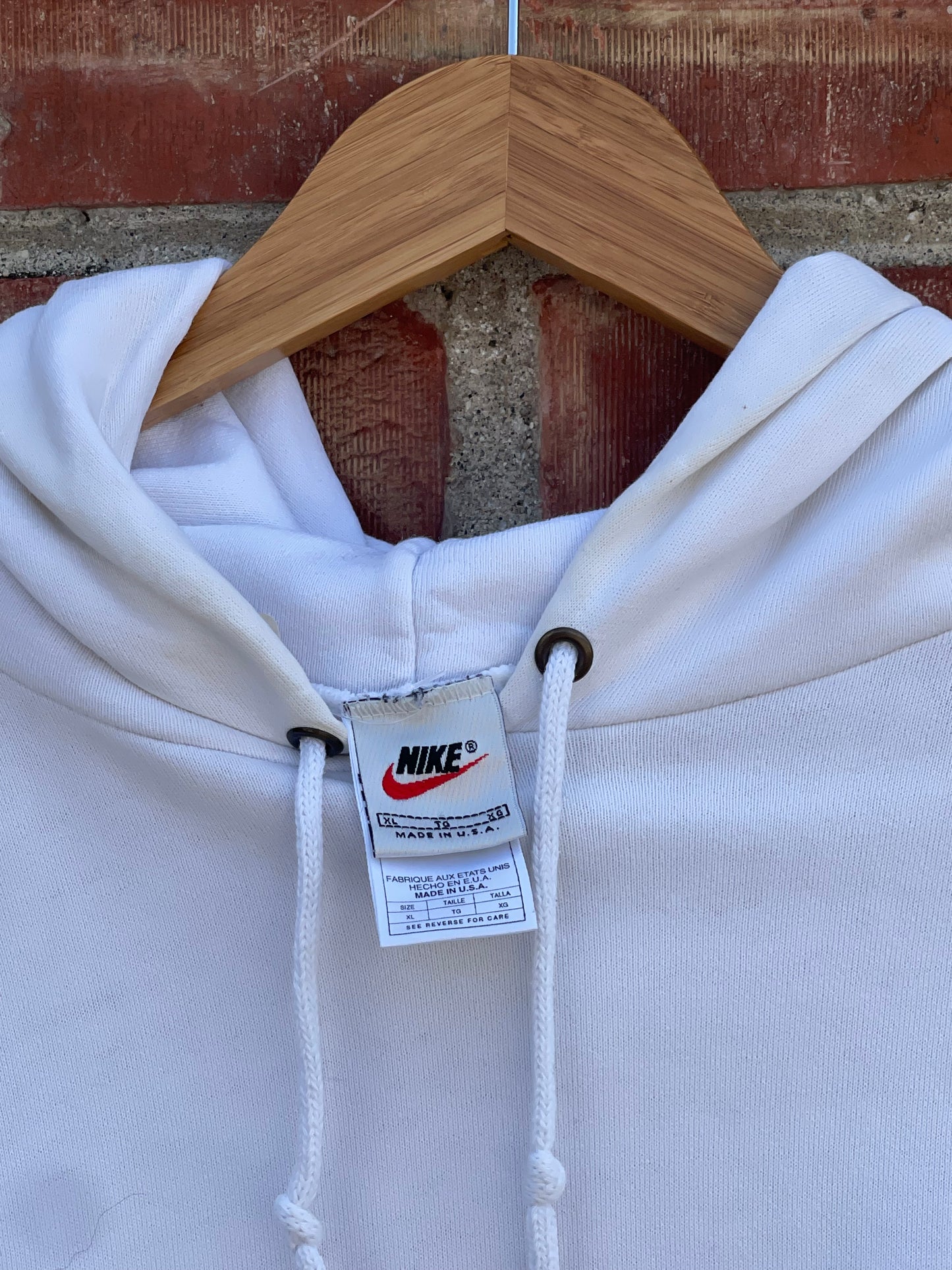 White Nike Hoodie