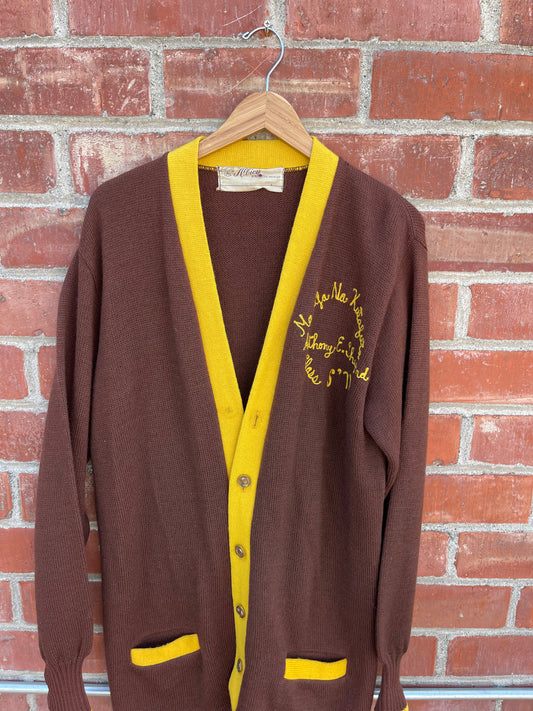 Albion Brown Cardigan