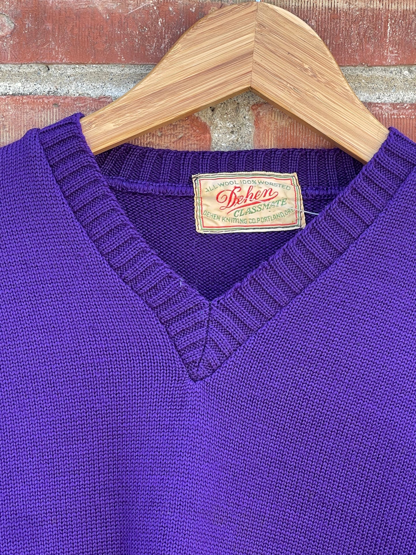 Dehen Purple Cardigan